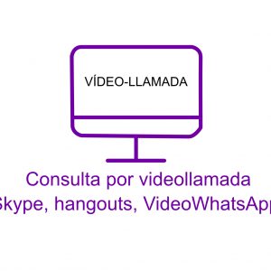 Consulta por videollamada Skype, hangouts, videowhatsapp